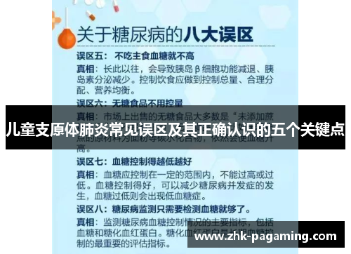 儿童支原体肺炎常见误区及其正确认识的五个关键点 儿童支原体肺炎常见误区及其正确认识的五个关键点